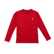 USC Trojans Basics SC Interlock Embroidered Long Sleeve T-Shirt